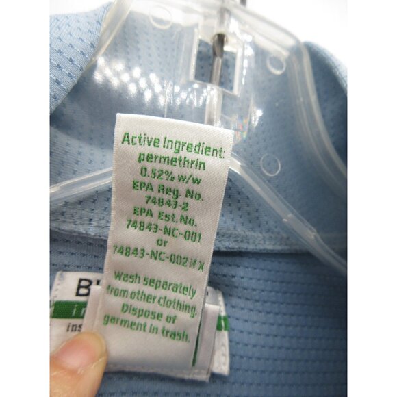 Ariat Sweatshirt XL Buzz Off Insect Repellent 1/2 Zip Performance * - Picture 13 of 15